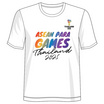 เสื้อยืดลายลิขสิทธิ์ อาเซียน พาราเกมส์ สีขาว