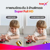 TrueX กล้องอัจฉริยะ 3MP เล็กกระทัดรัด (t)
