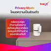 TrueX กล้องอัจฉริยะ 3MP เล็กกระทัดรัด (t)