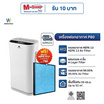 Worldtech เครื่องฟอกอากาศ 40-55 ตร.ม. รุ่น WT-P80