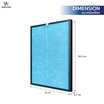 Worldtech ไส้กรองอากาศ 20-30 ตร.ม. รุ่น WT-P30-Filter