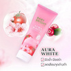Baby Bright มาสก์เนื้อเซรั่มเข้มข้น  Aura White Body Sleeping Mask 250มล.
