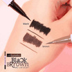 Odbo อายไลเนอร์ Black-Brown Duo Ink Liner 0.3+0.3 กรัม OD3016