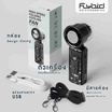 FLYBIRD พัดลมพกพา รุ่น FC8