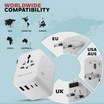 Honeywell หัวแปลงปลั๊กไฟ Universal World Travel