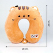 Mastery Toys หมอนรองคอสัตว์น้อยน่ารัก สีส้ม