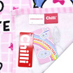 Chilli SET ผ้าขนหนู 16x32+27x54นิ้ว Sanrio mix ดินสอ