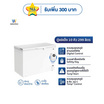 Worldtech ตู้แช่แข็ง รุ่น WT FZE300 WHT 299L