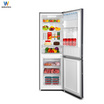 Worldtech ตู้เย็น 2 ประตู รุ่น WTMRF236W Gray 8.2Q