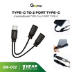 Gizmo Type C Connector To Type C รุ่น GA-012 Black