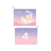 CODE:D แฟ้มรูดพลาสติก Sanrio คละลาย (แพ็ก 4 ซอง)