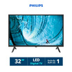 Philips ทีวี LED 32 นิ้ว รุ่น 32PHT5019/67  ฟรี ลำโพง SoundbarTAB3000