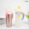 COCOSMILE แก้วเก็บความเย็น Flower Ice Bowl Rotating Handle ขนาด 950ml