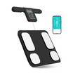 AUTOBOT Smart Scale รุ่น P3 เครื่องน้ำหนัก อัจฉริยะ Smart Scale เซนเซอร์ 8 อิเล็กโทรด-สีดำ