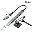 Hale Hub ถ่ายโอนข้อมูล 5in2 USB-A & USB-C to USB-A/USB-C/SD/TF รุ่น HG-03