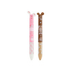 M&G ปากกาลูกลื่น 2 สี 0.7 มม. (หมึกน้ำเงิน+แดง) Soft Animals คละลาย (แพ็ก 4 ด้าม)