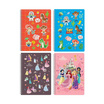 Sun-Star สมุดโน้ตสันห่วง A5 (50 แผ่น) 70g  Disney ปกคละลาย (แพ็ก 4 เล่ม)