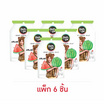 ซันซุ เยลลี่ผสมบุกกลิ่นแตงโม 96 กรัม (แพ็ก 6 ชิ้น)
