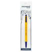 Monami ปากกาลูกลื่น หมึกน้ำเงิน 1.0 มม. รุ่น 153 CLIP (แพ็ก 4 ด้าม)