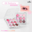 Odbo พาเลทอายแชโดว์ First Bloom Eye Palette 7 กรัม