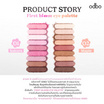 Odbo พาเลทอายแชโดว์ First Bloom Eye Palette 7 กรัม