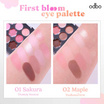 Odbo พาเลทอายแชโดว์ First Bloom Eye Palette 7 กรัม