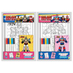 Wanna Colouring Jigsaw ชุดระบายสีจิ๊กซอว์ Super Robot Sentai คละแบบ (แพ็ก 2 ชิ้น)