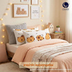 Charm หมอนหนุุนเเพ็คคู่ Cozy Capy คาปิบารา 17x27นิ้ว