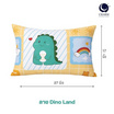 Charm หมอนหนุุนเเพ็คคู่ Dino Land ขนาด 17 x 27 นิ้ว