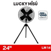 LUCKY MISU พัดลมอุตสาหรรม 3ขา ลมแรง 24 นิ้ว รุ่น LM 14