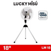 LUCKY MISU พัดลมอุตสาหรรม 3ขา ลมแรง 18 นิ้ว รุ่น LM 18