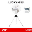 LUCKY MISU พัดลมอุตสาหรรม 3ขา ลมแรง 20 นิ้ว รุ่น LM 20