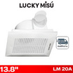 LUCKY MISU พัดลมระบายอากาศ ติดเพดาน 13.8 นิ้ว รุ่น LM 20A