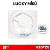 LUCKY MISU พัดลมระบายอากาศ 2ทิศทาง 8 นิ้ว รุ่น V20TZ8