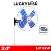 LUCKY MISU พัดลมติดผนังอุตสาหกรรม 24 นิ้ว รุ่น LM 9241
