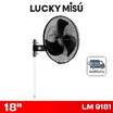 LUCKY MISU พัดลมติดผนังอุตสาหกรรม 18 นิ้ว รุ่น LM 9181