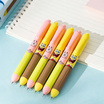 Deli ปากกาเจล 0.5 มม. Sponge Bob คละลาย แพ็กคู่ (4 แพ็ก 8 ด้าม)
