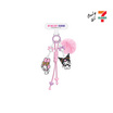 ที่ห้อยอเนกประสงค์ My Melody & Kuromi สีชมพู