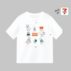 เสื้อยืดคอกลม ลาย Gohan สีขาว