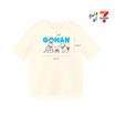 เสื้อยืดคอกลม ลาย Gohan สีครีม