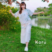 KORU เสื้อมัดย้อม สีเขียว