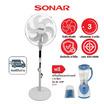 SONAR พัดลมตั้งพื้น 16นิ้ว รุ่น EF-E213 แถมฟรีเครื่องปั่น BL25P