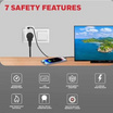 Honeywell ปลั๊ก 1ช่อง 1 USB 1 TypeC
