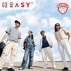 GQ Easy จีคิวอีซี่ เสื้อยืด สีฟ้าก่อนค่ำ