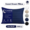 CHARM หมอนหนุน Sweet dream ลายริ้ว 19x29นิ้ว