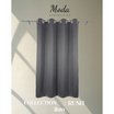 MODA Home and Living ผ้าม่านหน้าต่าง 130x150cm. รุ่น RUSH สีเทา
