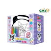 Wanna D.I.Y. Colouring Mini Bag กระเป๋ามินิระบายสี Kuromi