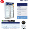 The Cool ตู้แช่เครื่องดื่ม 2 ประตู ความจุ 27 คิว รุ่น ALPHA 2P PREMIUM-MD