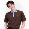CP ALL เสื้อโปโลชาย Upcycling สีน้ำตาล