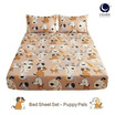 Charm ผ้าปูไม่รวมนวม Puppy Pals